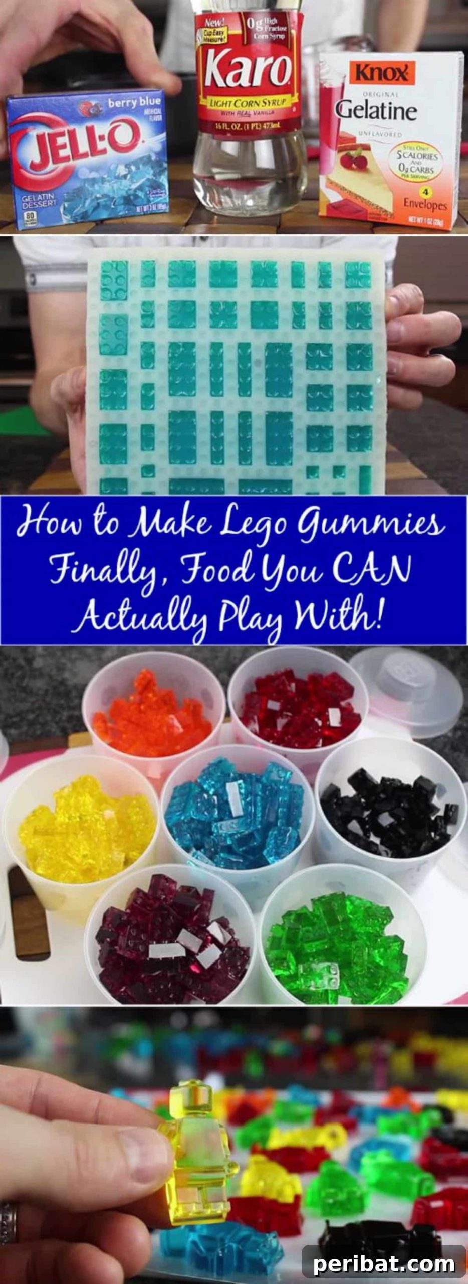 Play With Your Food Make Edible Lego Gummy Bricks 2 How to Make Lego Gummies – Finally, Food You CAN Actually Play With!