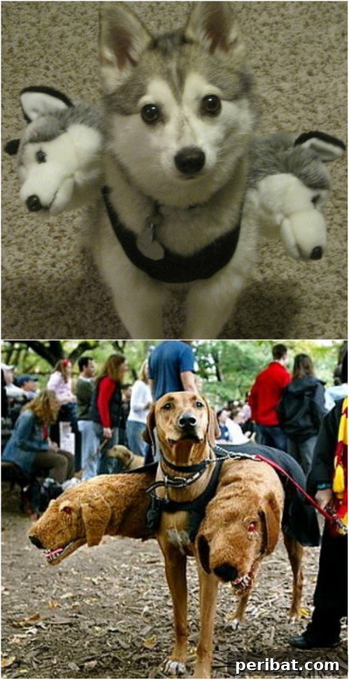 Fluffy the Three-Headed Dog
