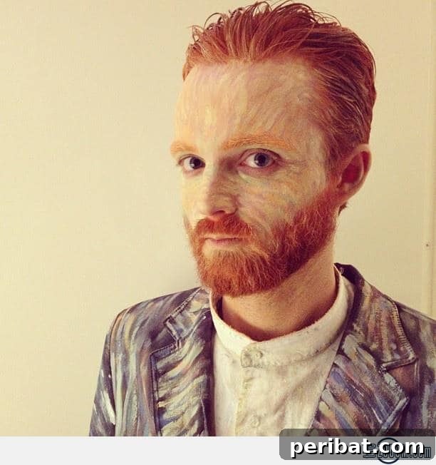 31 Howlingly Good DIY Adult Halloween Costumes to Snag the Grand Prize 11 Vincent van Gogh