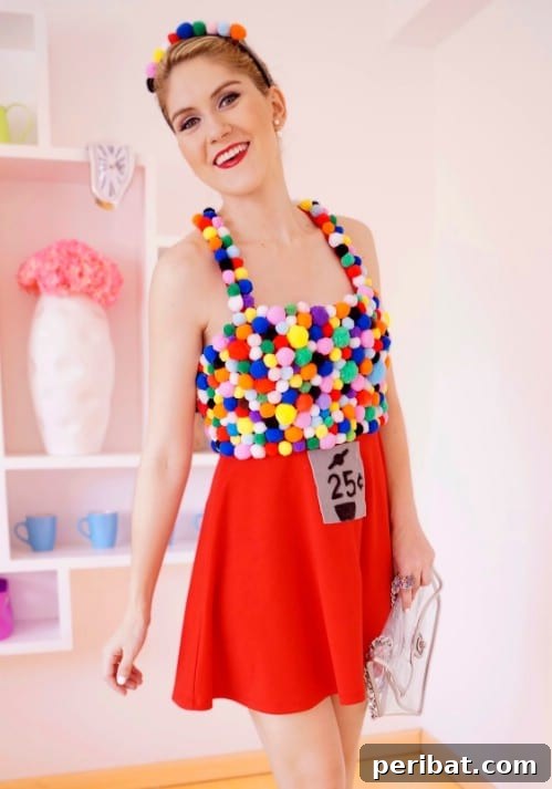 31 Howlingly Good DIY Adult Halloween Costumes to Snag the Grand Prize 15 Gumball Machine