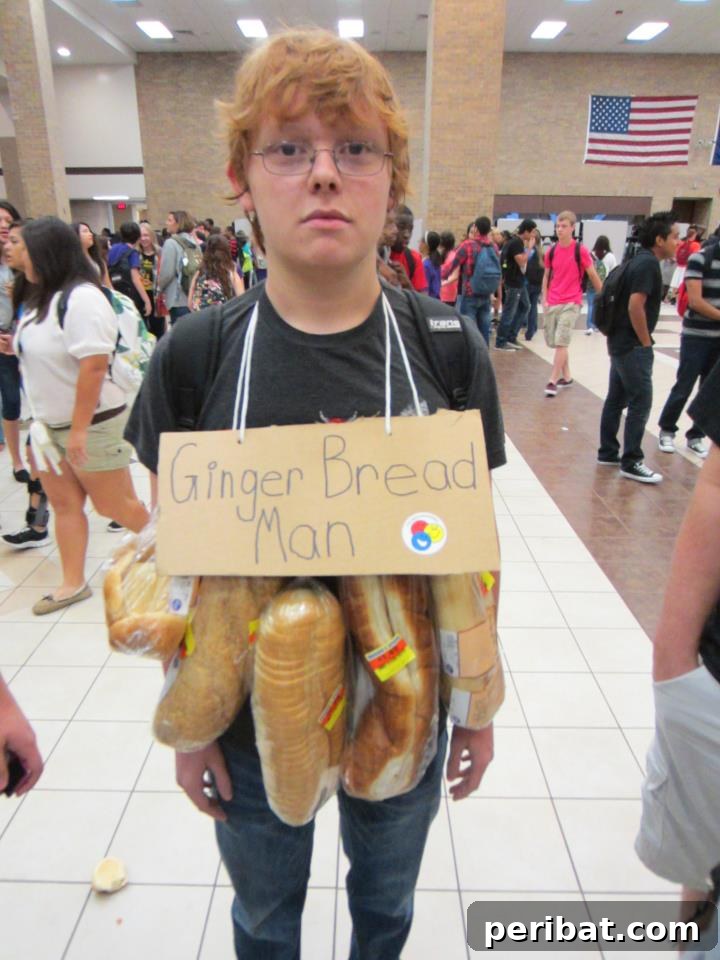 31 Howlingly Good DIY Adult Halloween Costumes to Snag the Grand Prize 34 Ginger Bread Man
