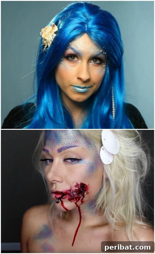 31 Howlingly Good DIY Adult Halloween Costumes to Snag the Grand Prize 8 Hooked Mermaid