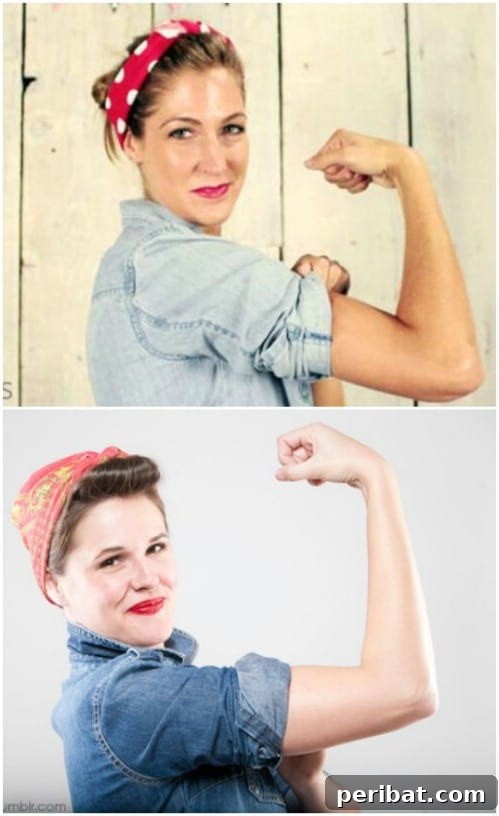 31 Howlingly Good DIY Adult Halloween Costumes to Snag the Grand Prize 9 Rosie the Riveter