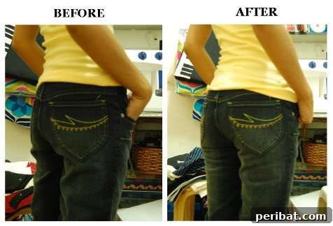 DIY jeans tailoring for a better fit tutorial