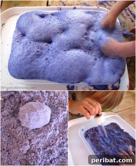 Get your cloud dough to fizz.