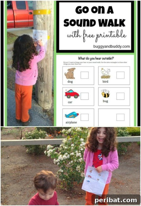 Take children on a sound walk.