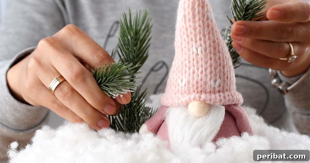 Effortless Festive Cloche Display 7 how to make a cute christmas centerpiece cloche