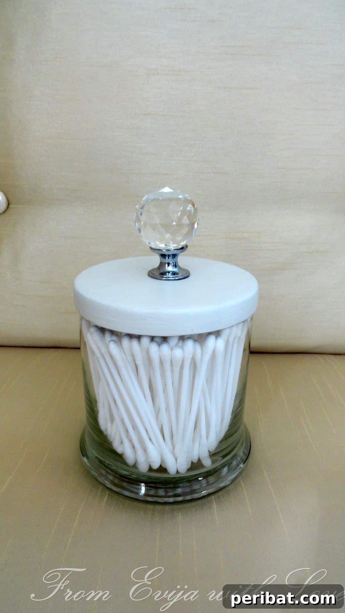 Beyond the Wick: Creative Candle Jar Transformations 7 Q-Tip Repurpose Candle Jar