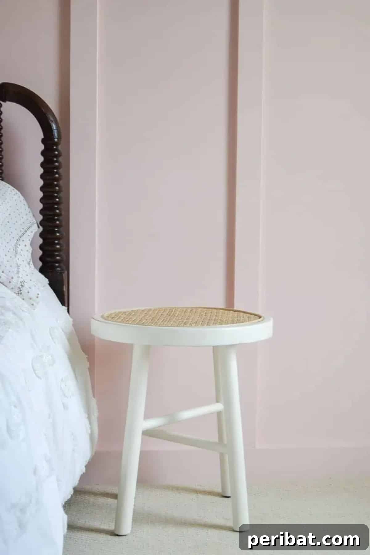 120 Inspiring DIY Boho Decor Ideas and Projects 18 Beginner-friendly DIY cane nightstand, no power tools required, for a chic bedroom upgrade.