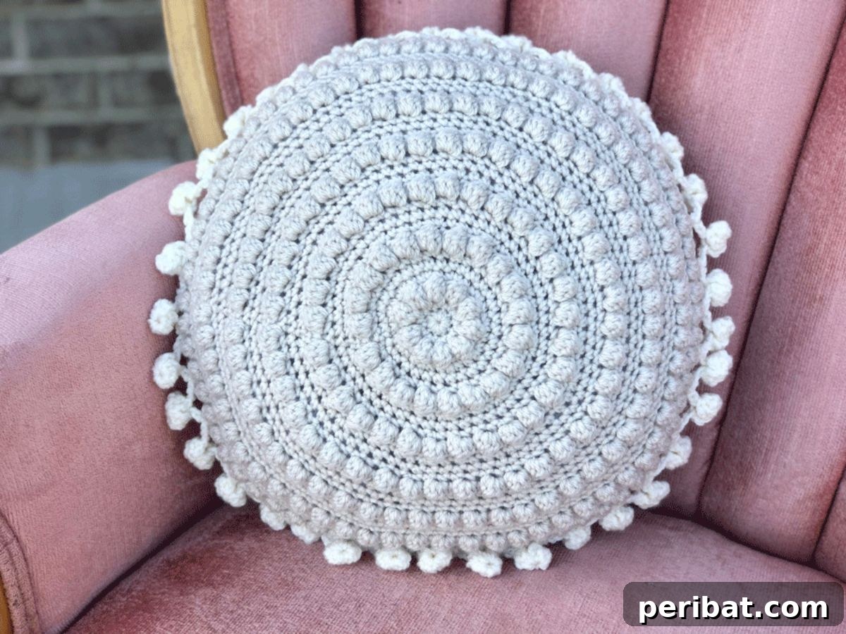 120 Inspiring DIY Boho Decor Ideas and Projects 39 Textured and colorful crafty boho pillow crochet pattern, a statement piece or complementary accent.