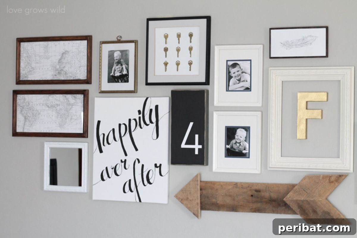 Authentic DIY Wood Pallet Arrow with Vintage Feel