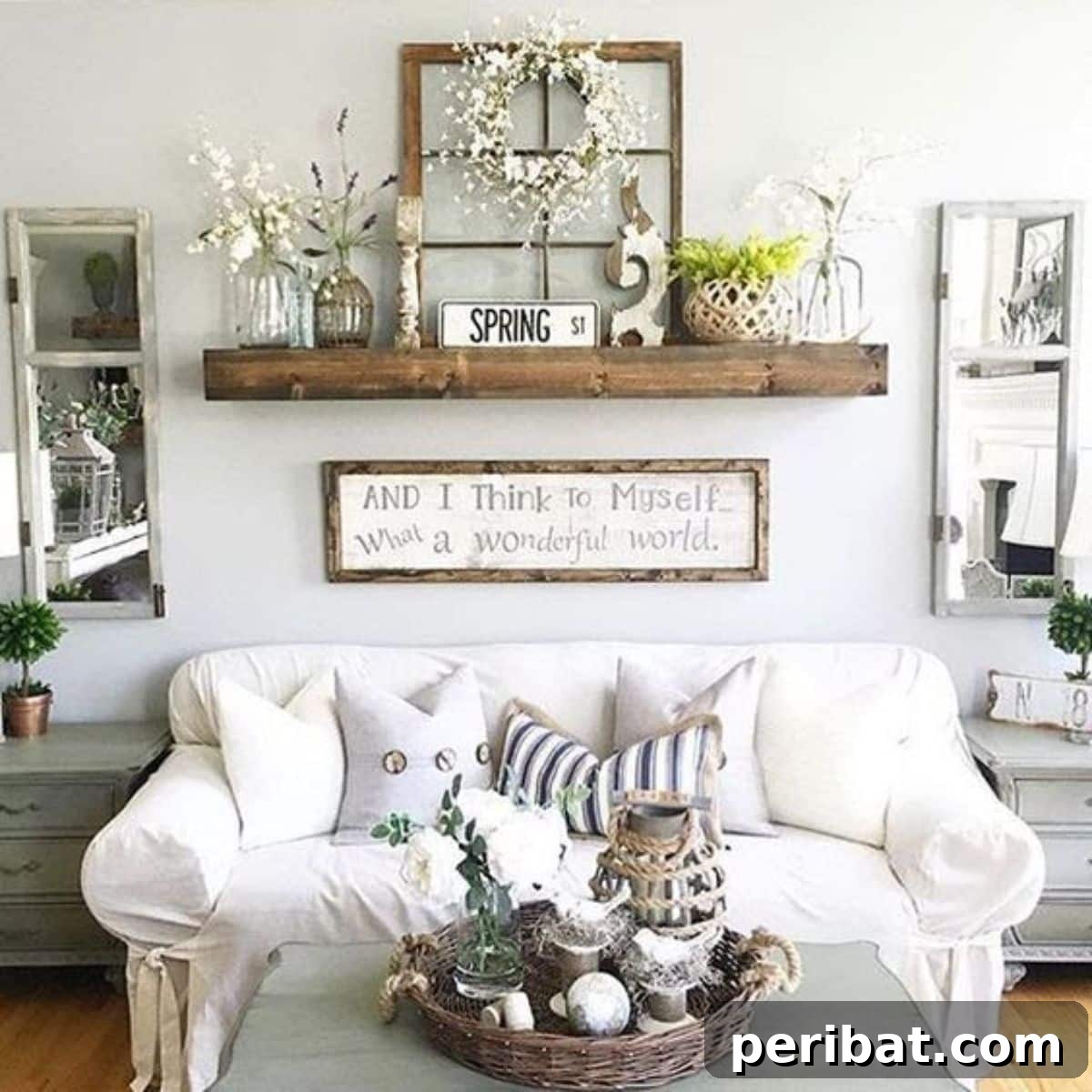 Inviting Coastal Charm Farmhouse Style with Shiplap and Beadboard