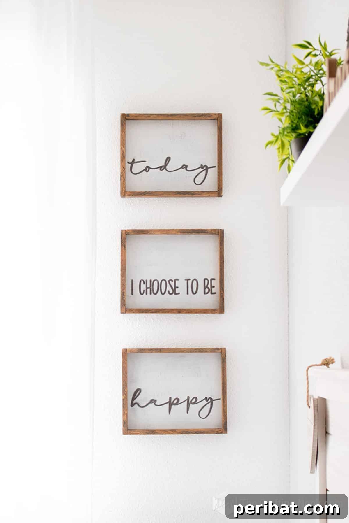 Nurturing DIY Inspirational Farmhouse Wood Signs for Positive Environment