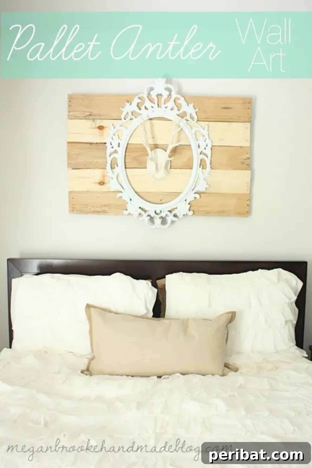 Unique and Warm Pallet Wall Art for Customizable Decor