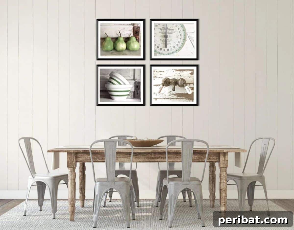 Charming Rustic Kitchens: DIY Decor and Craft Projects 113 Green Farmhouse Kitchen Rustic Kitchen Wall Art Gallery