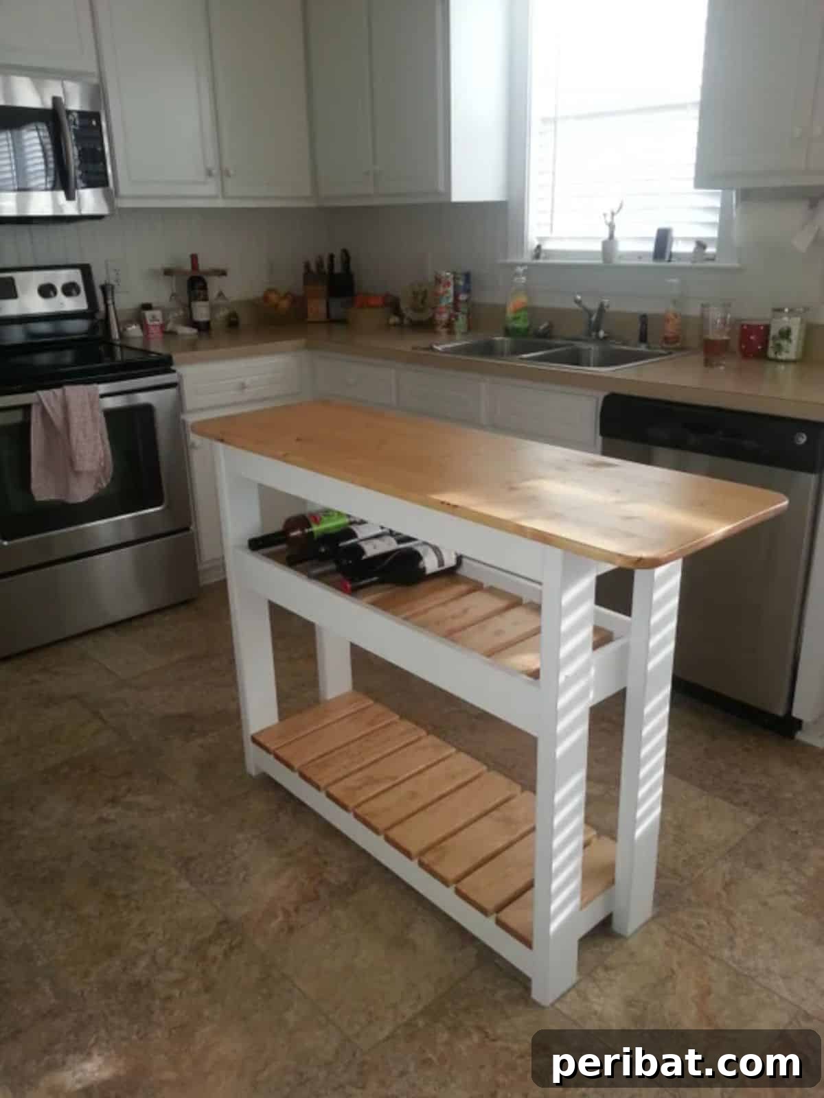 Charming Rustic Kitchens: DIY Decor and Craft Projects 127 Add a Mini Table