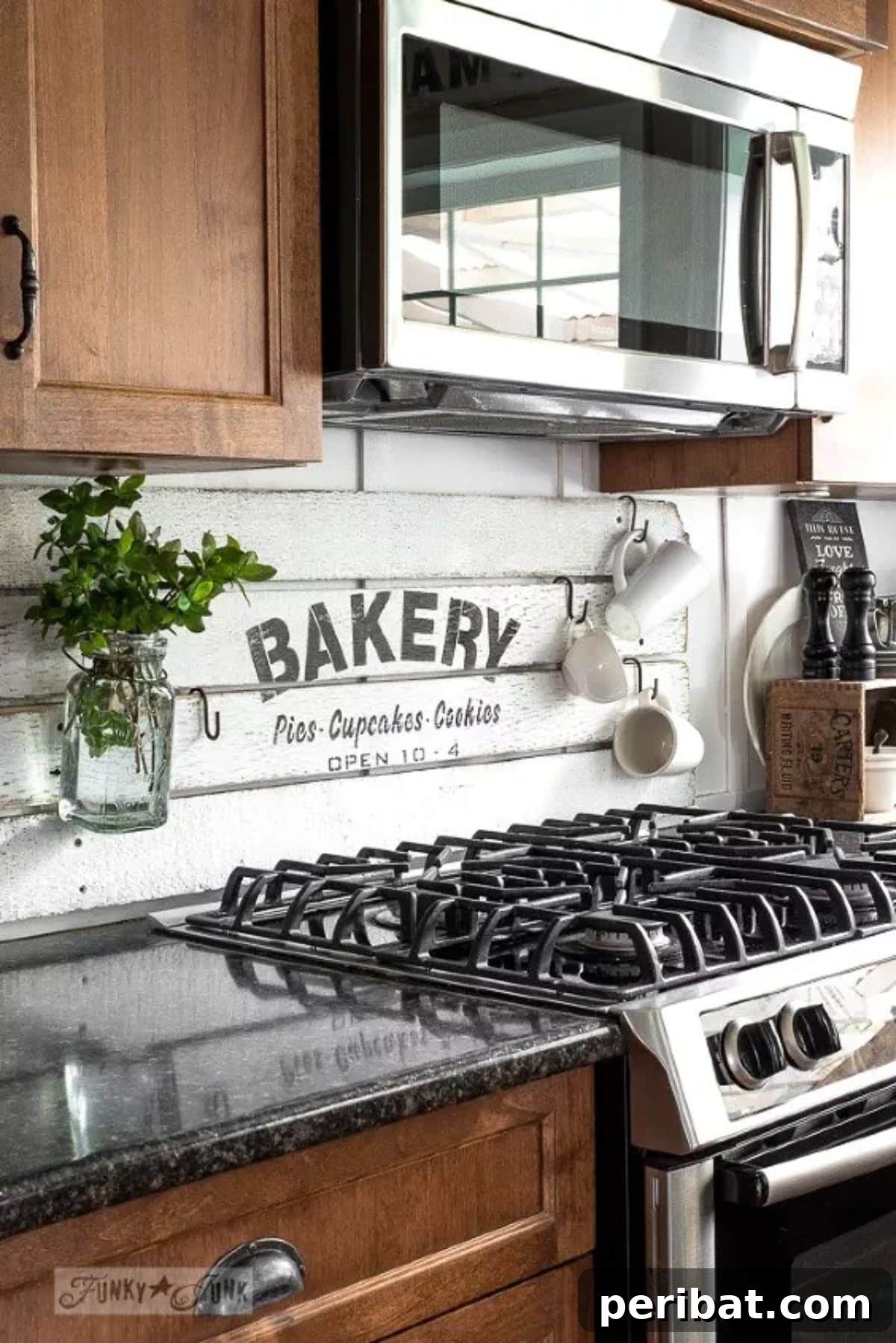 Charming Rustic Kitchens: DIY Decor and Craft Projects 128 DIY Shiplap Styled BAKERY Sign