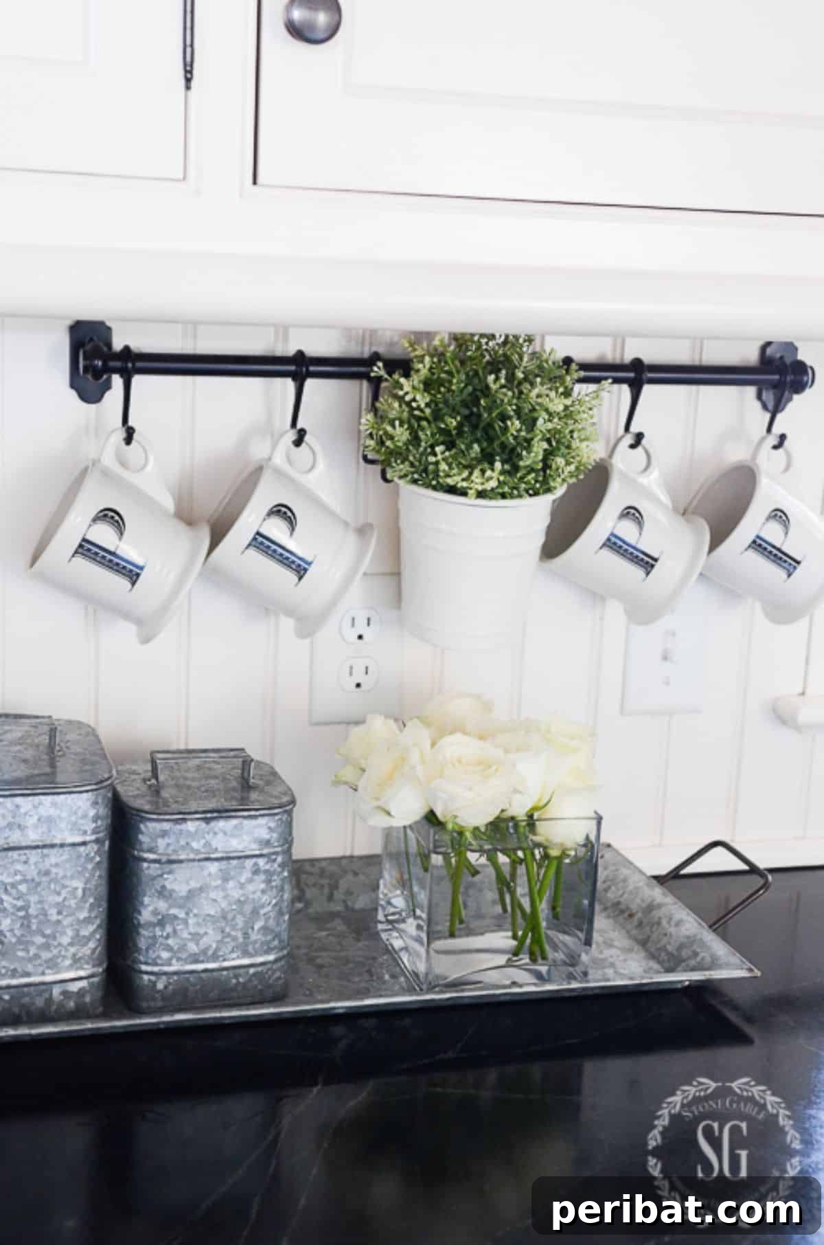 Charming Rustic Kitchens: DIY Decor and Craft Projects 29 Functional and Fabulous Kitchen Racks