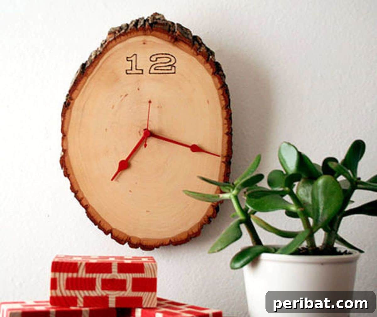 Charming Rustic Kitchens: DIY Decor and Craft Projects 33 DIY Rustic Wooden Clock