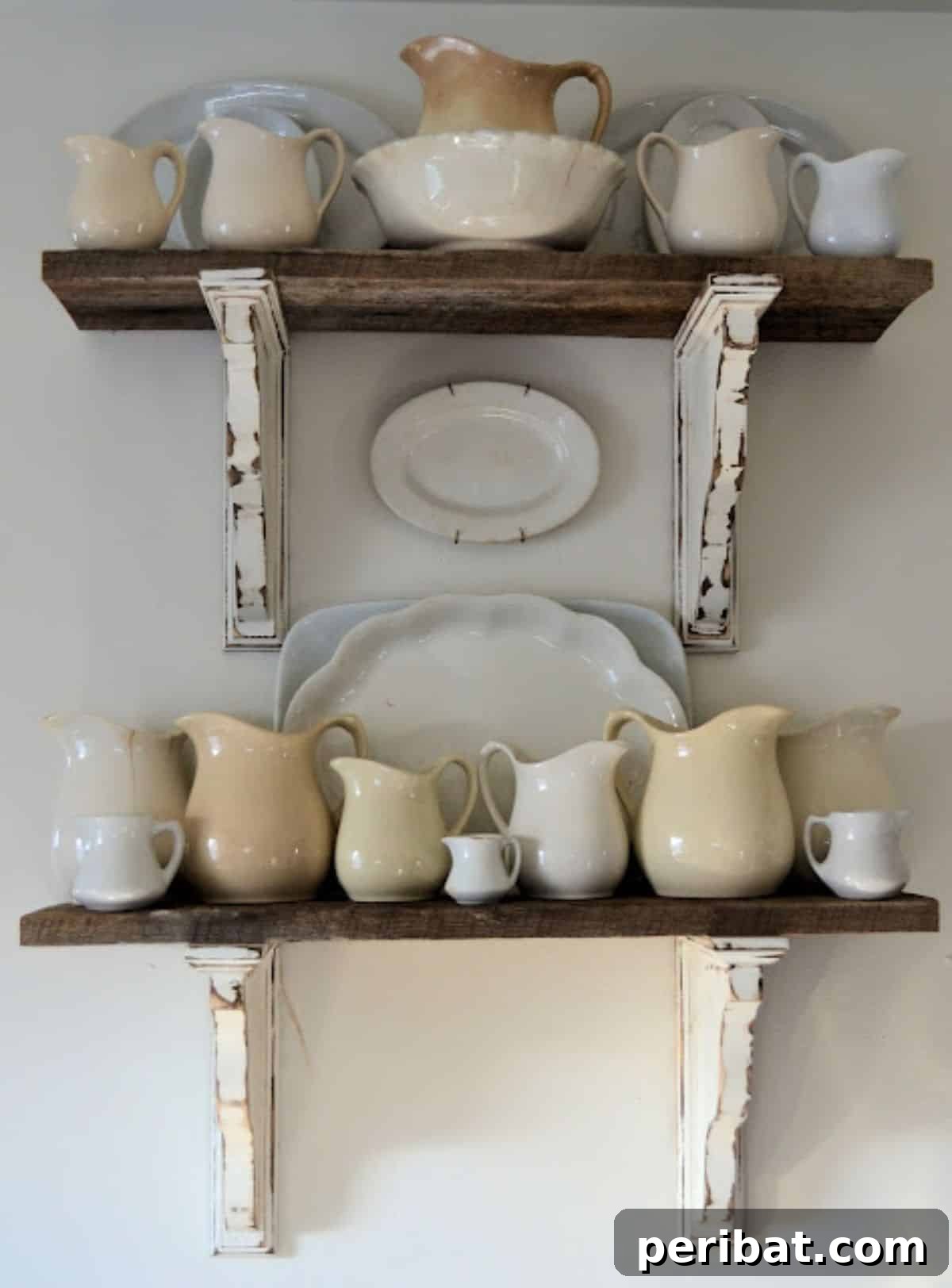 Charming Rustic Kitchens: DIY Decor and Craft Projects 49 Barn Wood Shelves