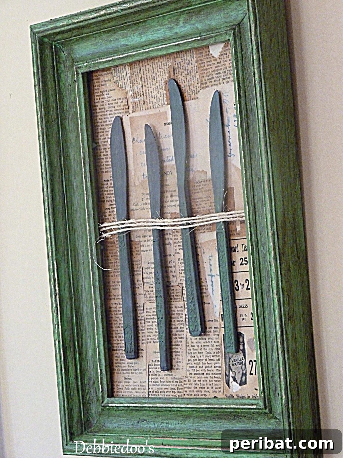 Charming Rustic Kitchens: DIY Decor and Craft Projects 58 DIY Vintage Art (Goodwill)