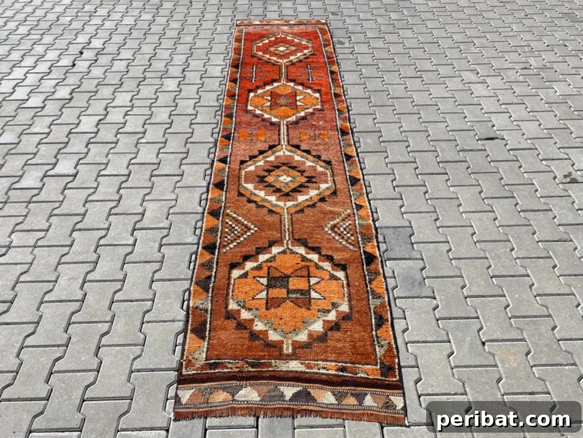 Charming Rustic Kitchens: DIY Decor and Craft Projects 7 Turkish Runner Rug