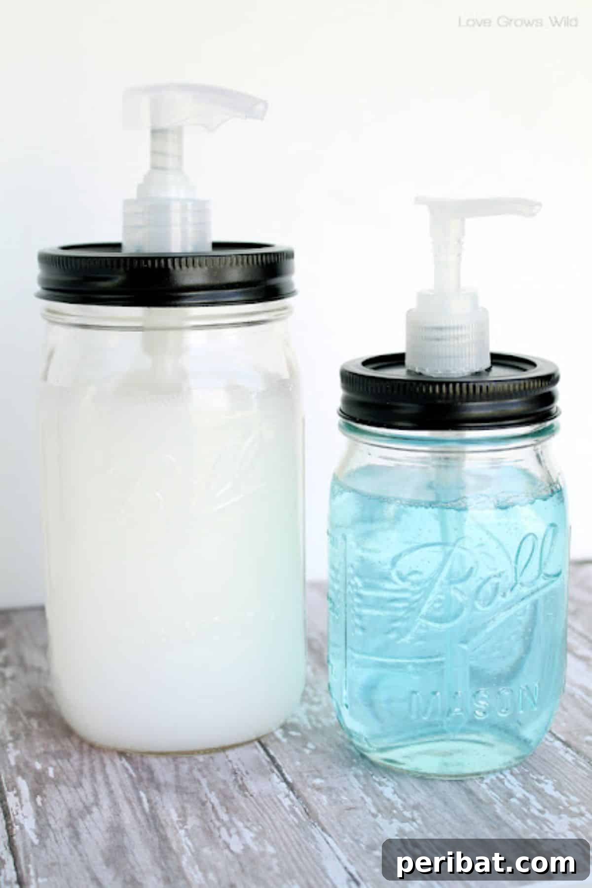 Charming Rustic Kitchens: DIY Decor and Craft Projects 69 Mason Jar Soap Dispensers