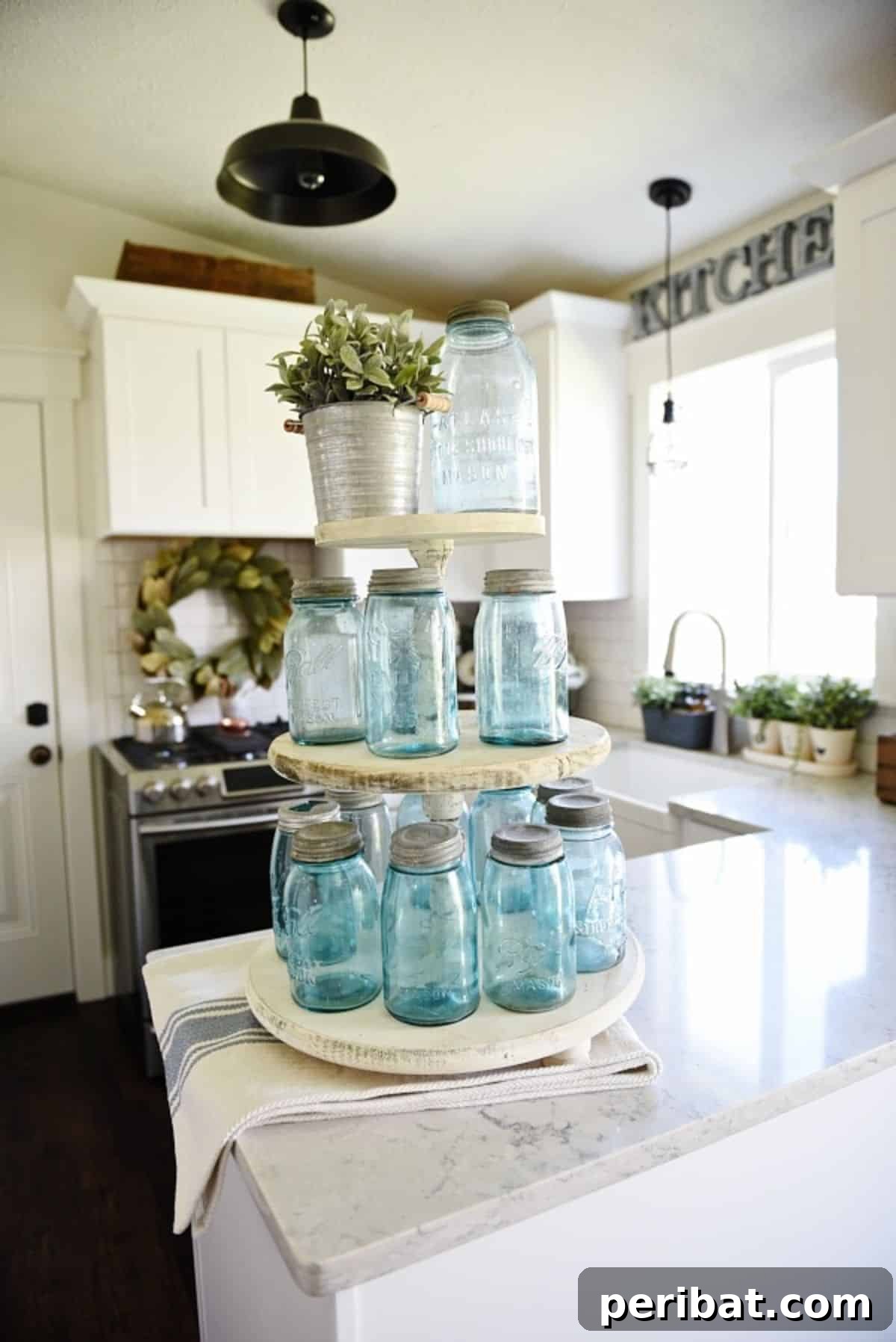 Charming Rustic Kitchens: DIY Decor and Craft Projects 79 DIY Three Tiered Tray