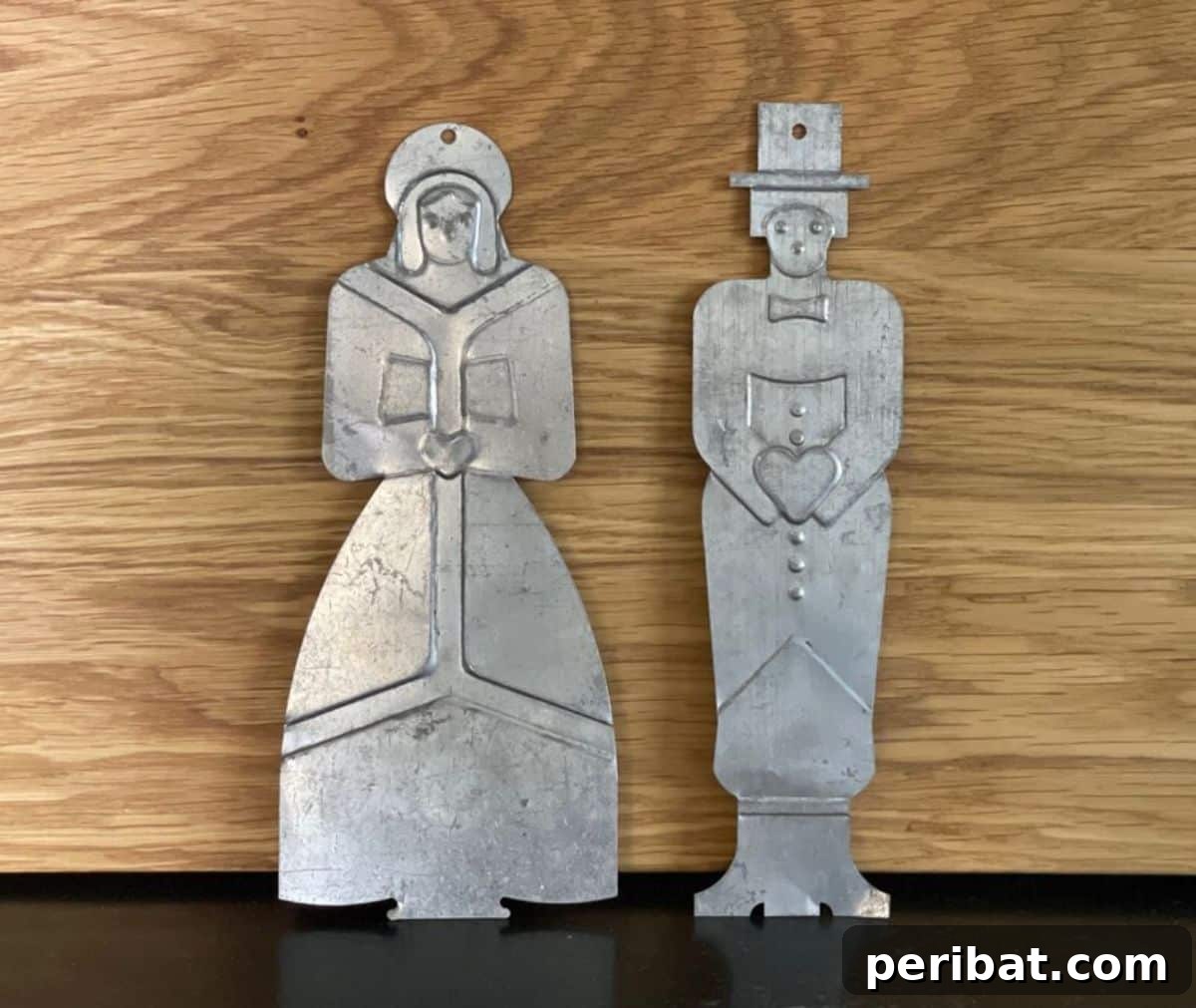 Charming Rustic Kitchens: DIY Decor and Craft Projects 81 Vintage Metal Tin Wall Pilgrim Art