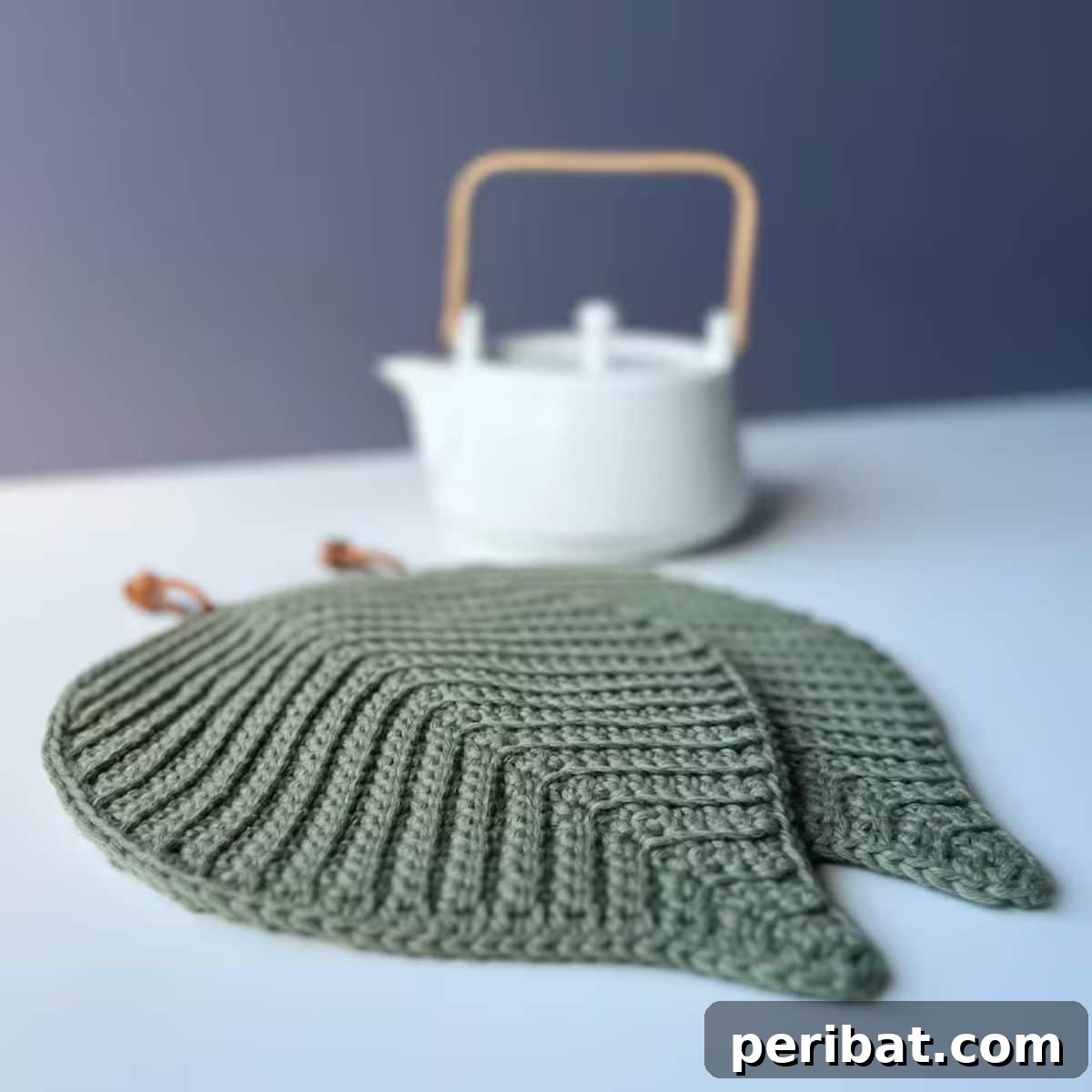 Charming Rustic Kitchens: DIY Decor and Craft Projects 84 Crochet Fall Hot Pads Pattern Leaf Pot Holders Easy Crochet