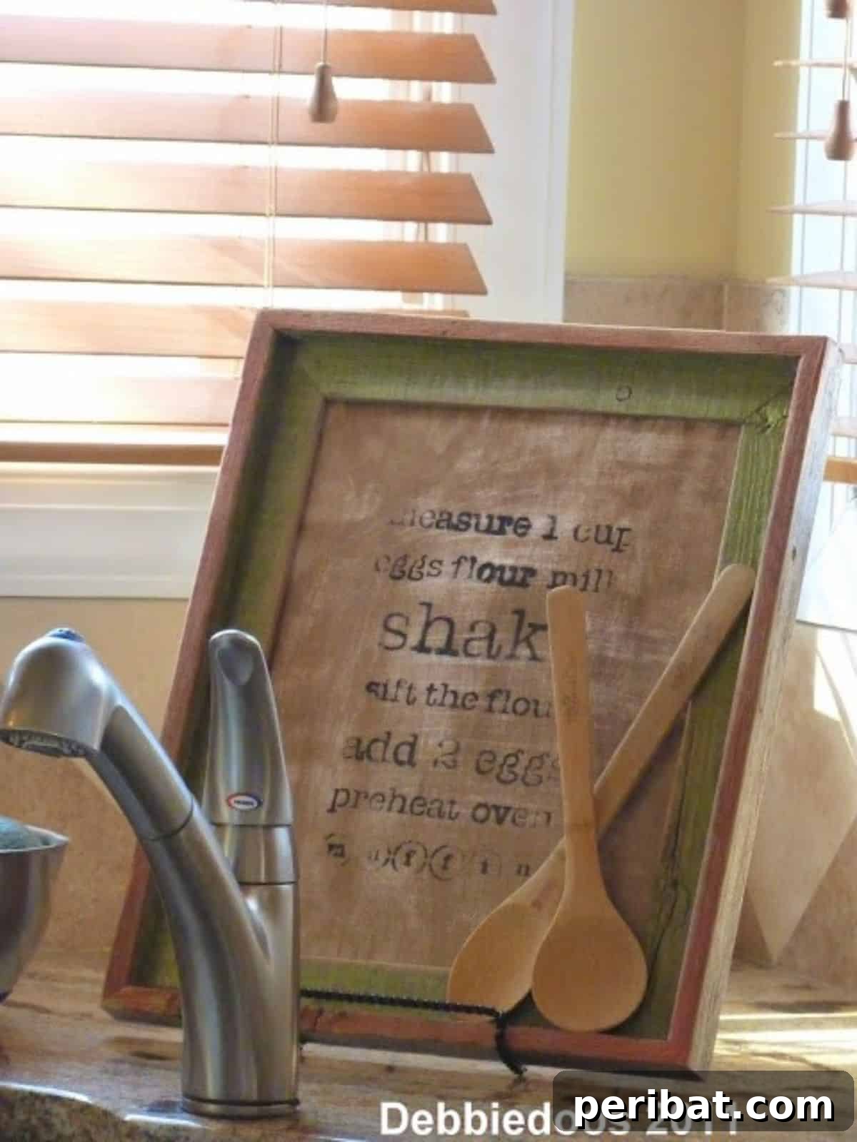 Charming Rustic Kitchens: DIY Decor and Craft Projects 88 Stencil Project DIY Art Work