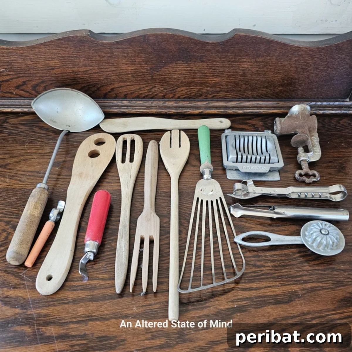 Charming Rustic Kitchens: DIY Decor and Craft Projects 92 Rustic Old Fashioned Kitchen Utensil Lot