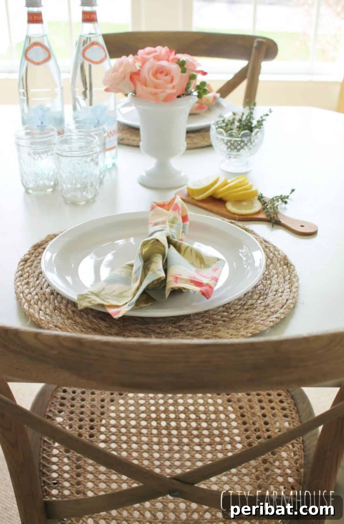 Charming Rustic Kitchens: DIY Decor and Craft Projects 93 Pottery Barn Inspired DIY Jute Placemats
