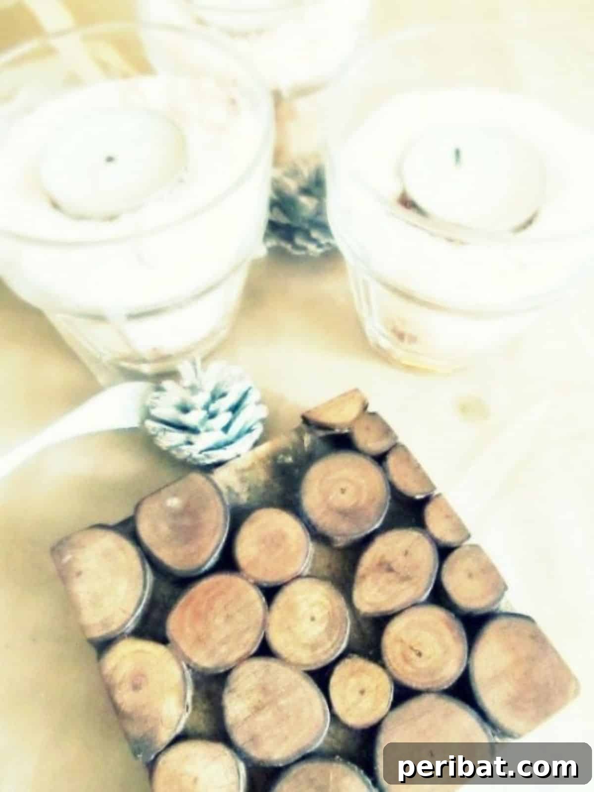 Charming Rustic Kitchens: DIY Decor and Craft Projects 97 DIY Rustic Wood Slice Coasters