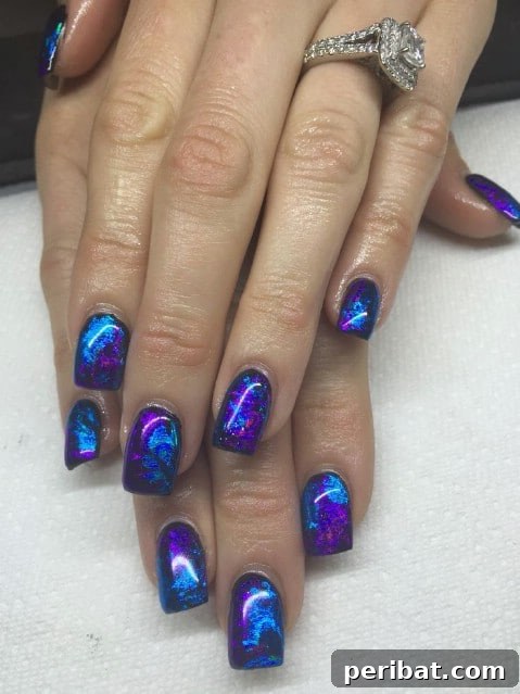Opalescent glamour