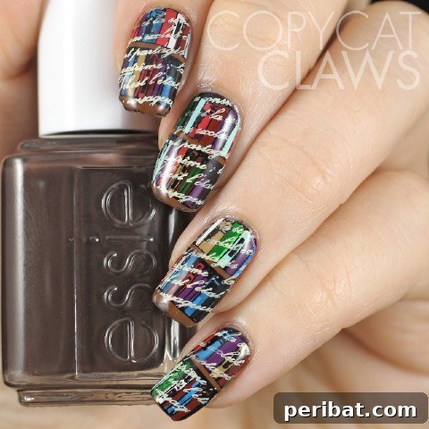 Bookworm nails