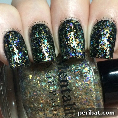 Simple sparkly nails