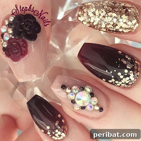 Maroon and gold flowers