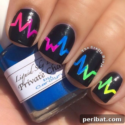 Heart rate nails