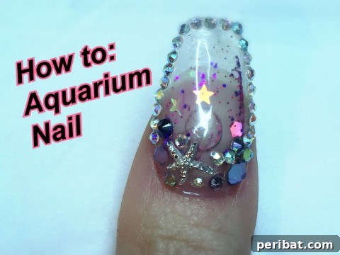 Learn how to make aquarium nails