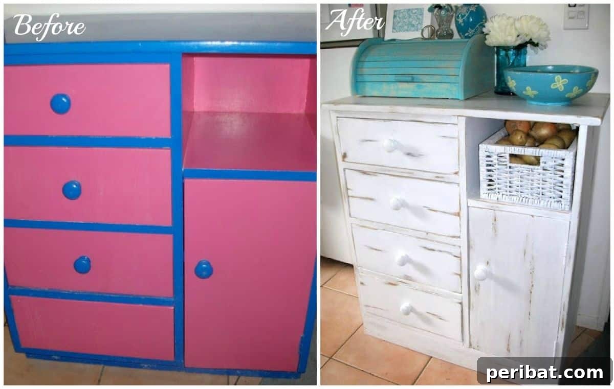 Dresser Reimagined 39 Stunning Upcycling Projects 38 Kitchen Cupboard