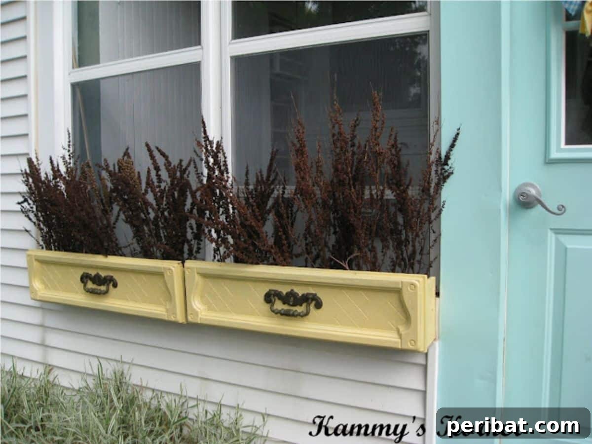 Dresser Reimagined 39 Stunning Upcycling Projects 41 Make Window Boxes With Each Drawer