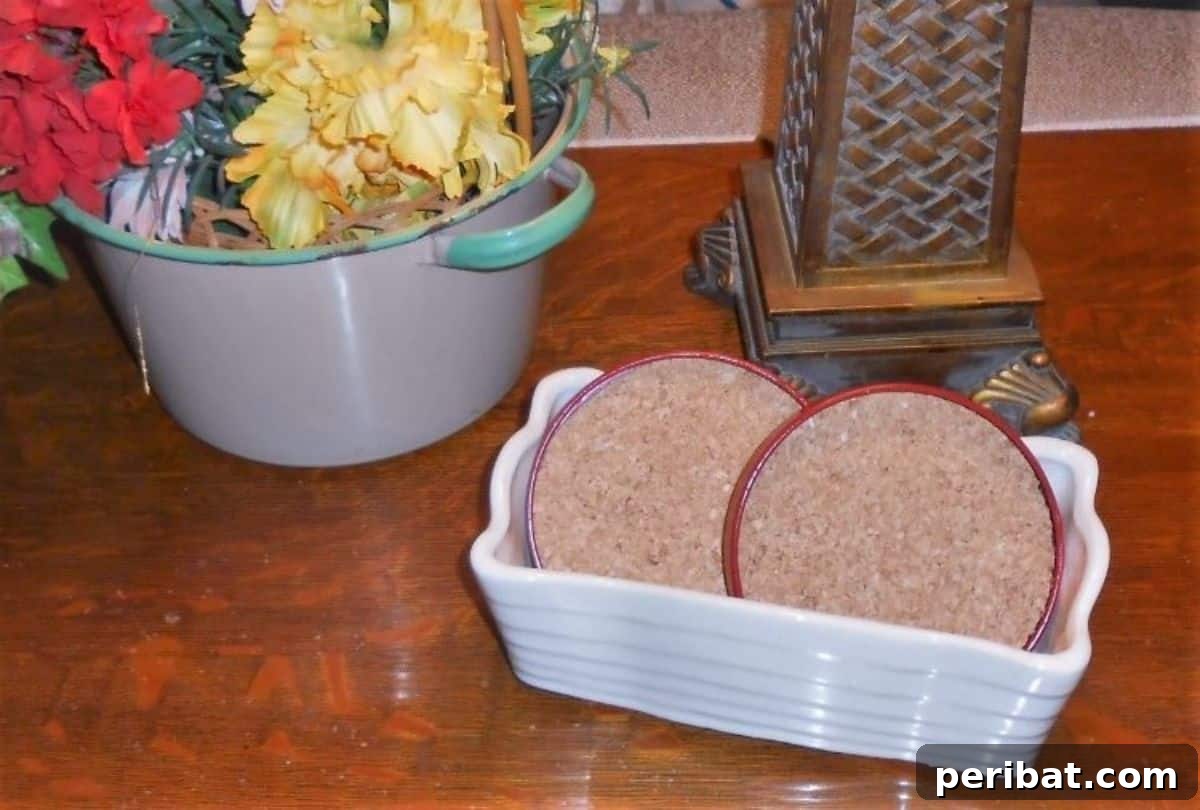36 Genius Ideas for Repurposing Candle and Mini Jars 19 Upcycled Candle Lids Turned Coasters