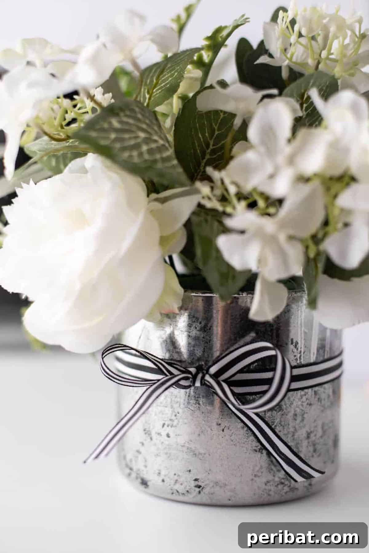 36 Genius Ideas for Repurposing Candle and Mini Jars 33 DIY Faux Mercury Glass