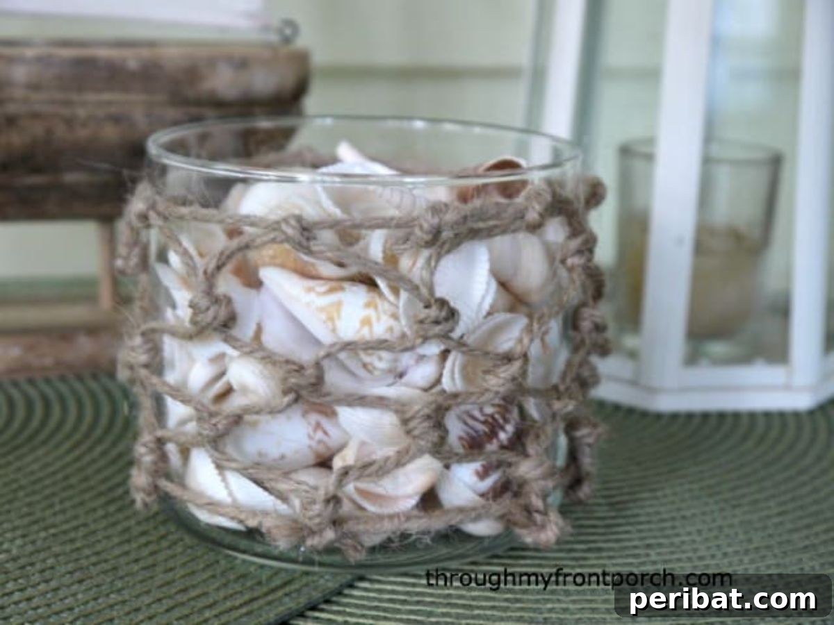 36 Genius Ideas for Repurposing Candle and Mini Jars 34 Nautical Upcycled Candle Jar DIY