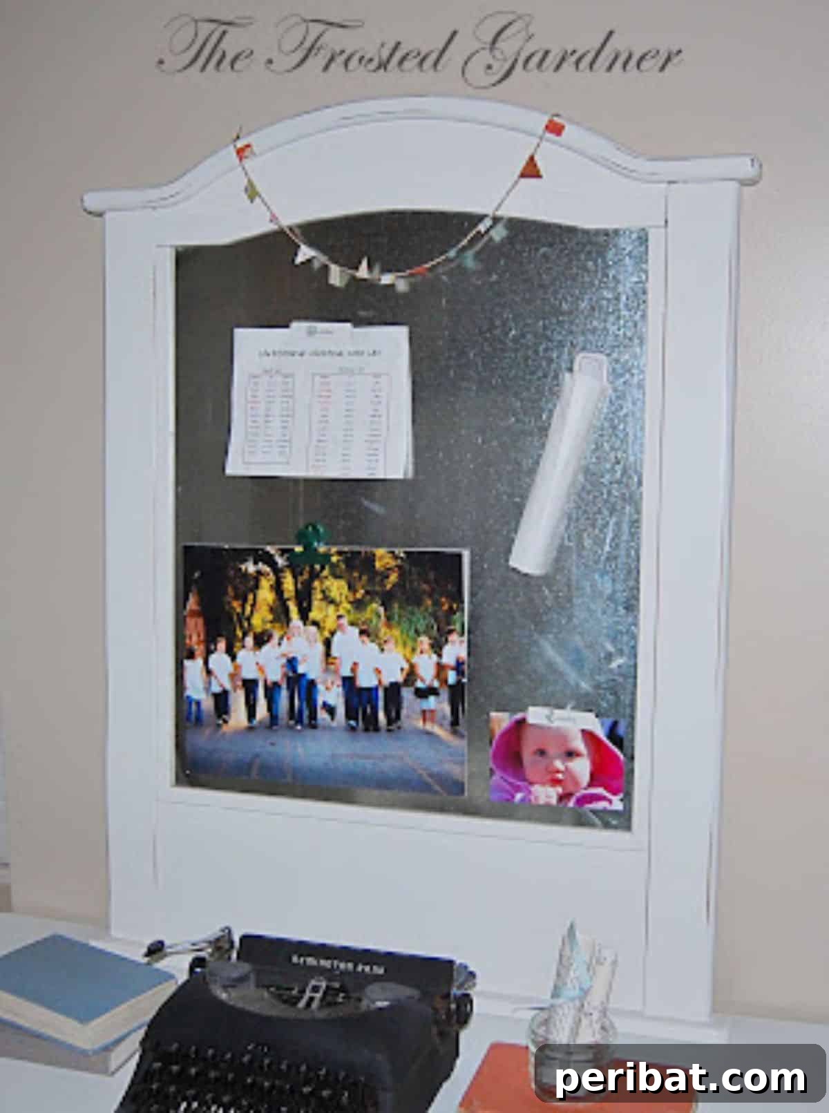 Cribs Reimagined 37 Clever Upcycling Ideas 20 Crib repurposed into a fun magnetic board for kids