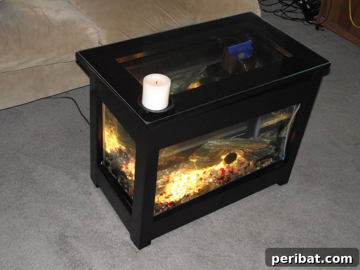 Fish Tank Coffe Table