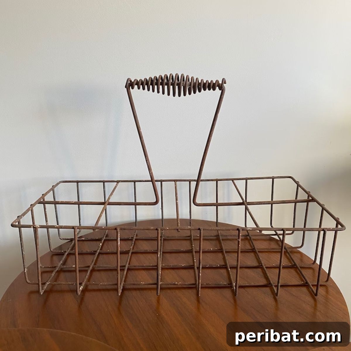Vintage Milk Carrier / Caddy to Store Spices