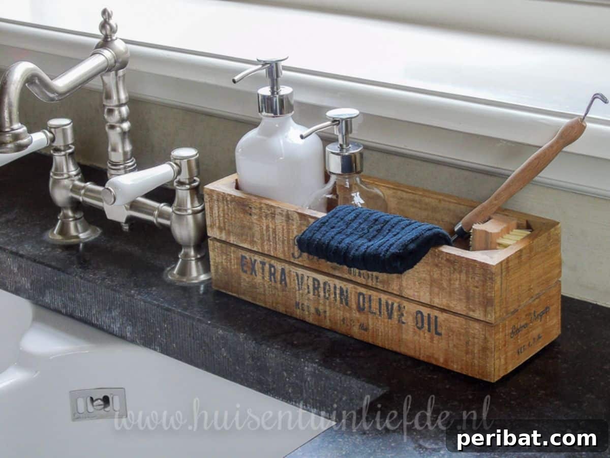 Reclaimed Wooden Box for Soap