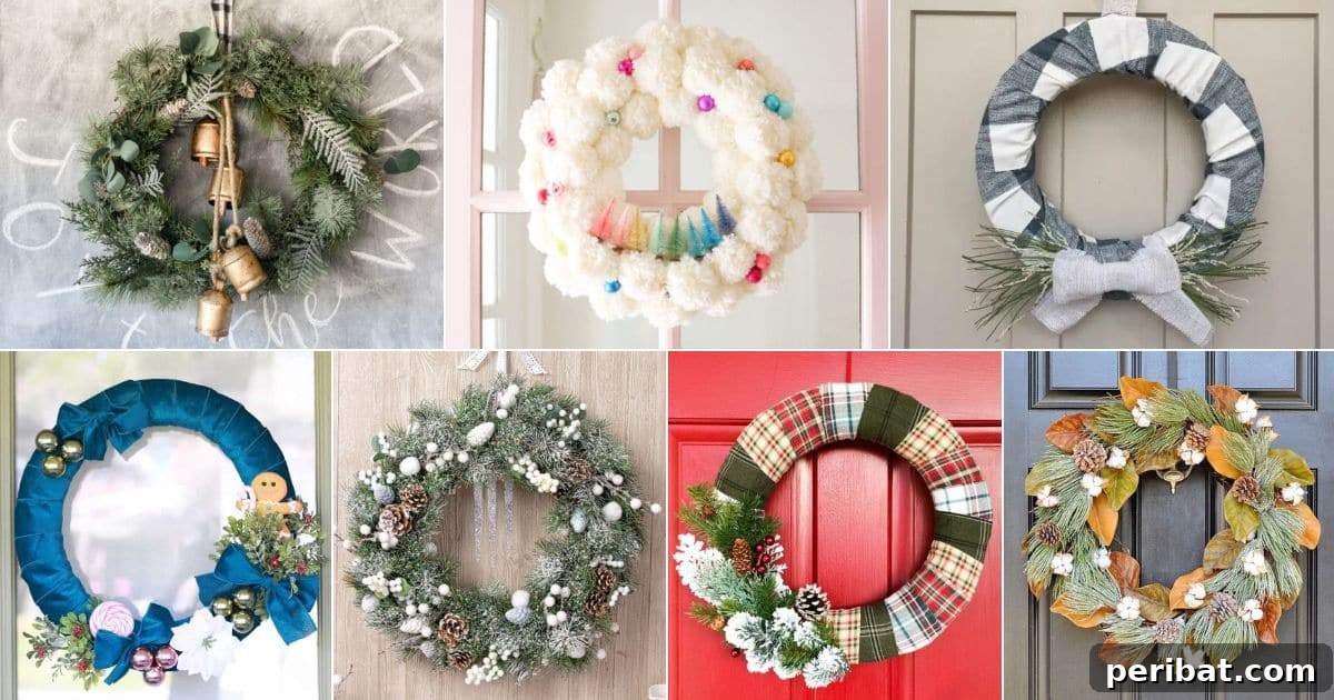 40 Winter Wreaths facebook image.